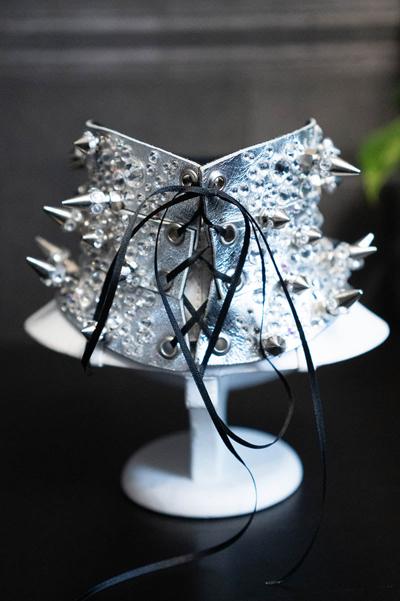 Swarovski Crystal Couture Posture Collar