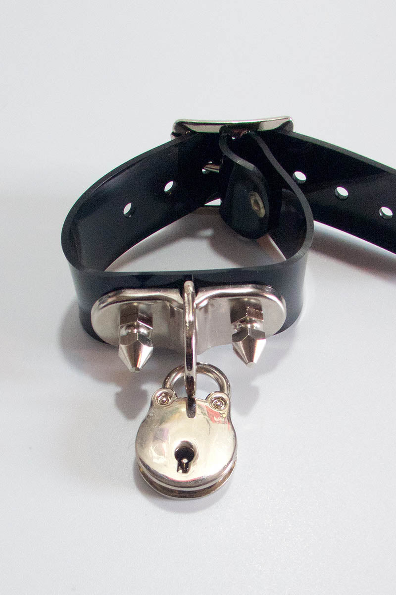 Chunky Padlock Bangle
