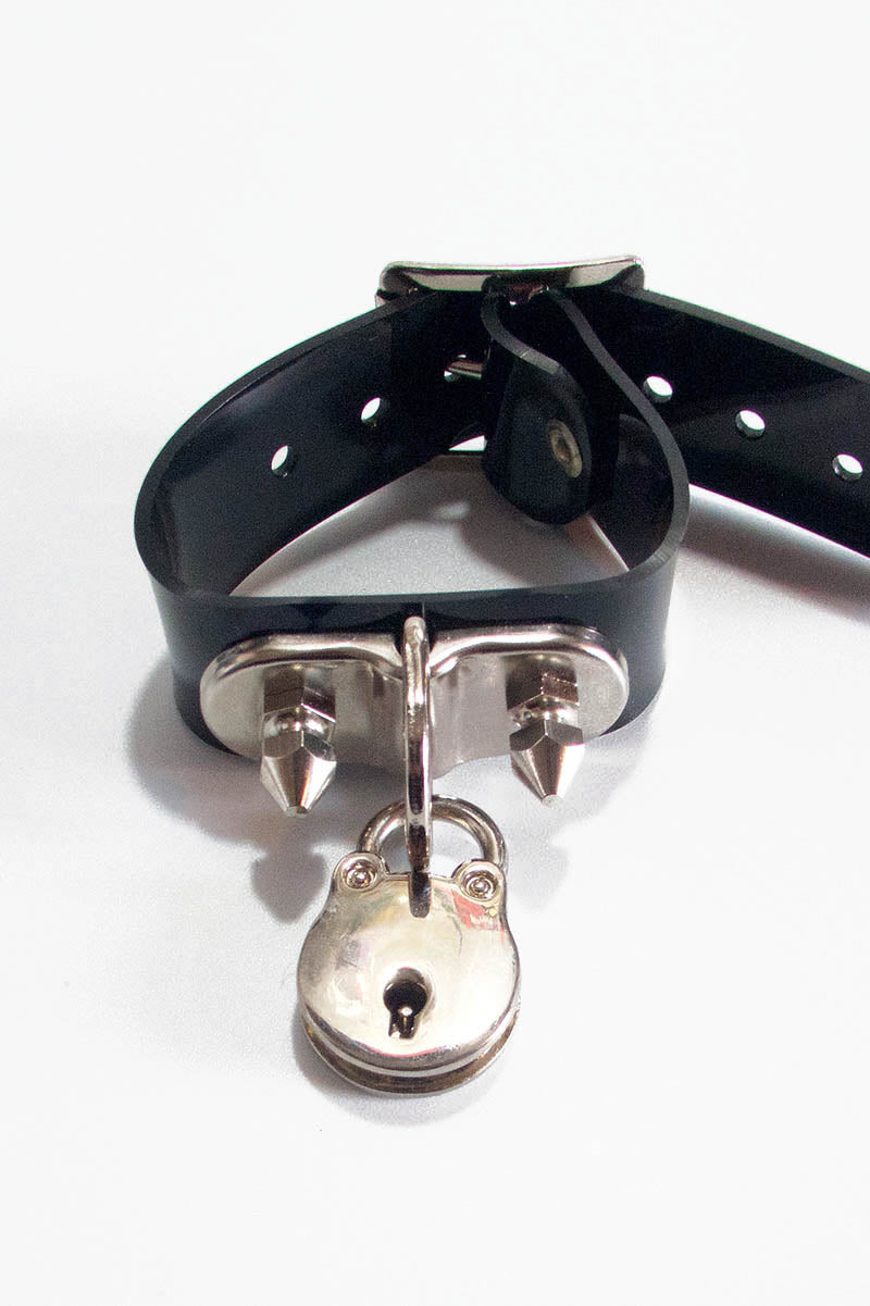 Chunky Padlock Bangle
