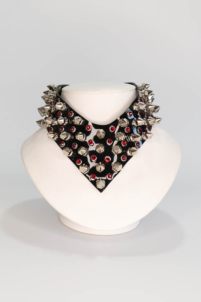 Studs and Diamonds Necklace
