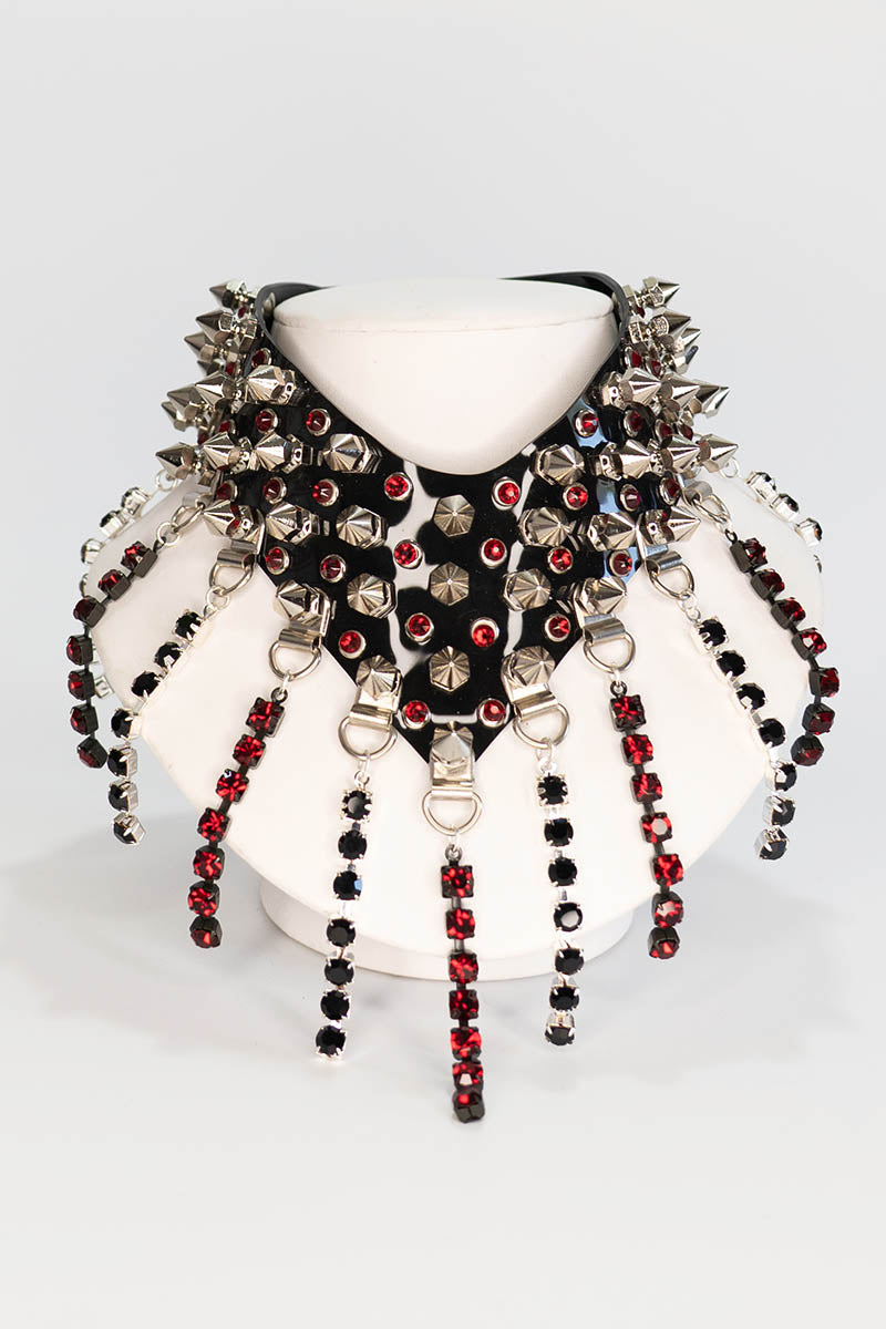 Studs and Diamonds Chain Necklace