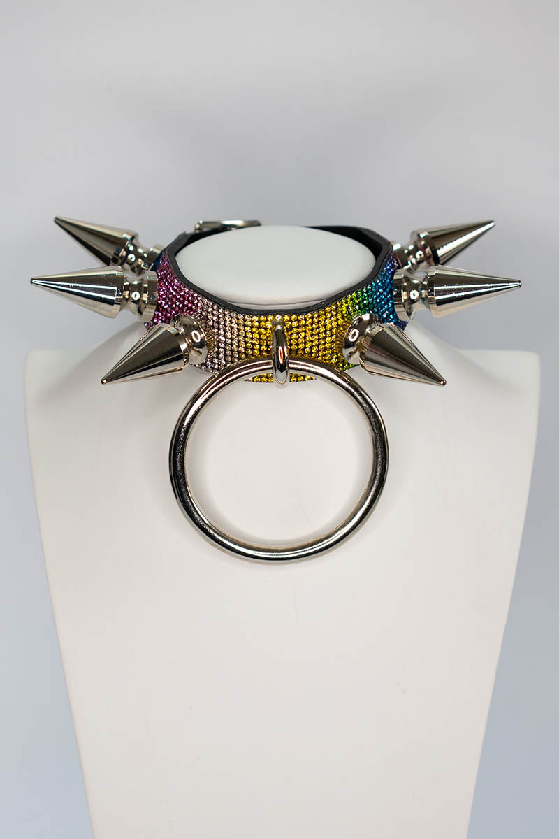Atlas Choker in Rainbow