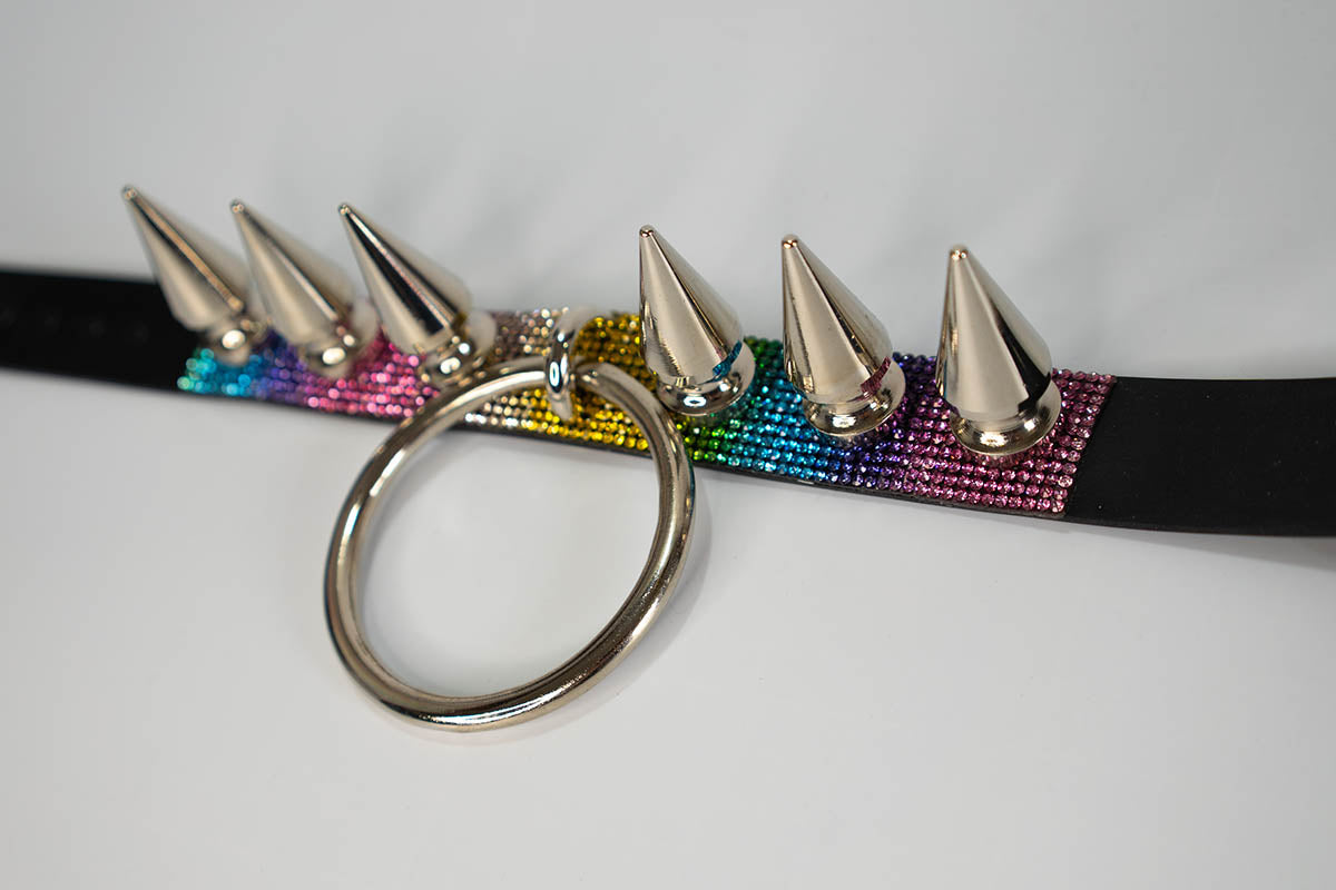 Atlas Choker in Rainbow