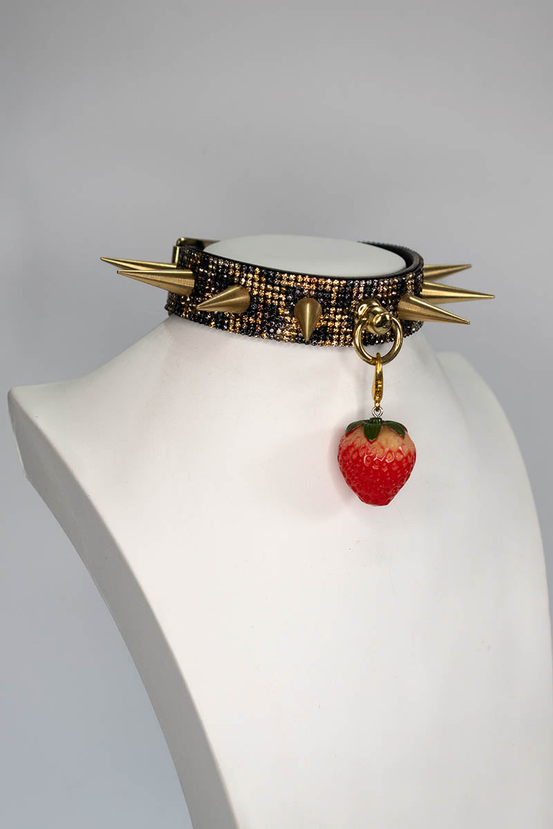 Temptation Choker in Leopard