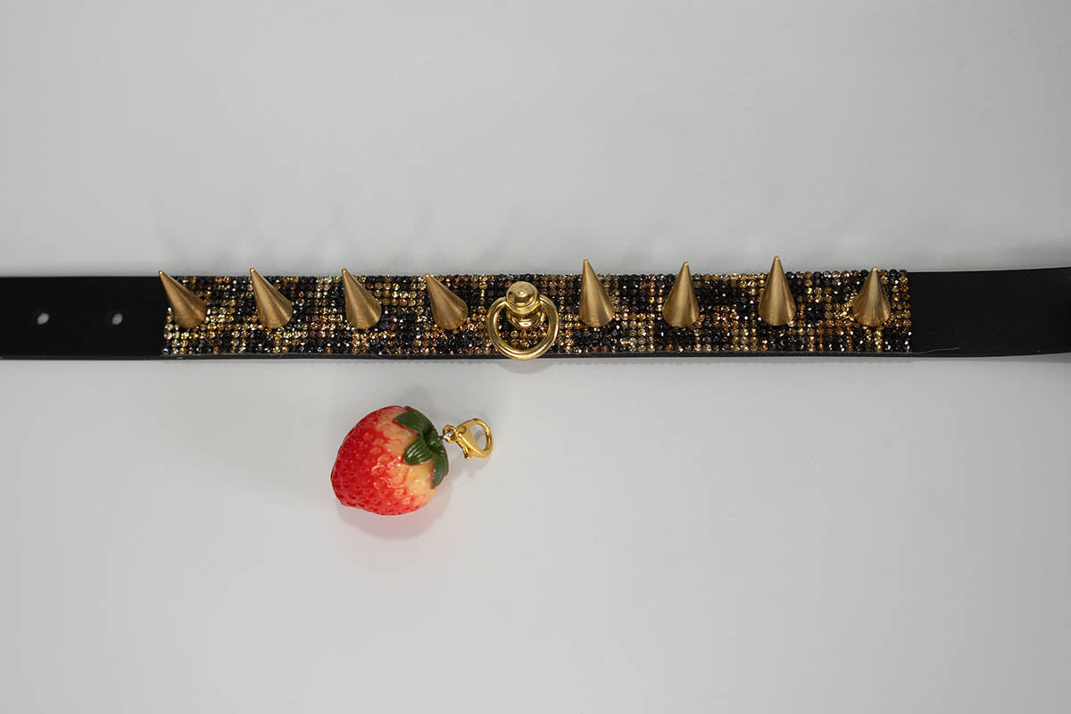 Temptation Choker in Leopard