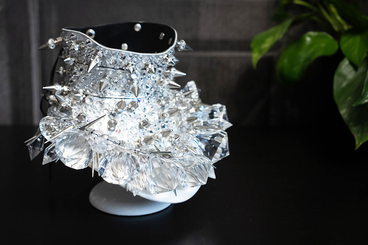 Swarovski Crystal Couture Posture Collar