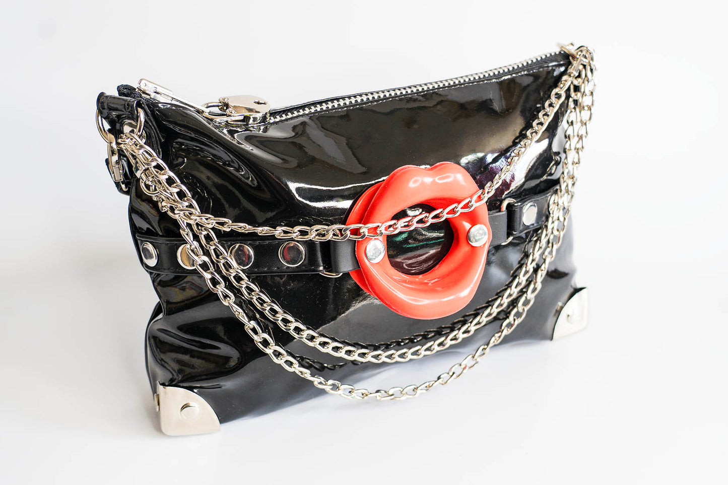 Lola Handbag - Red Lips