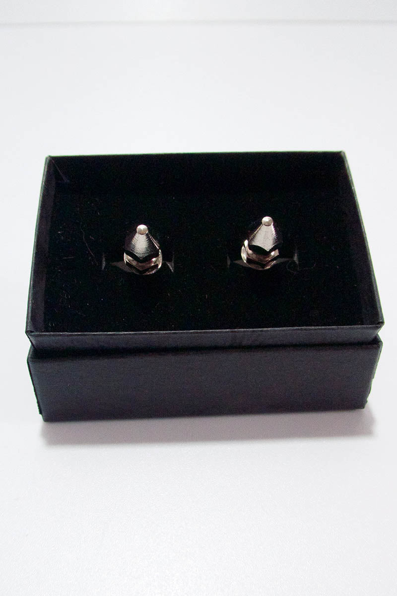 Cufflinks w/ Hex Spikes