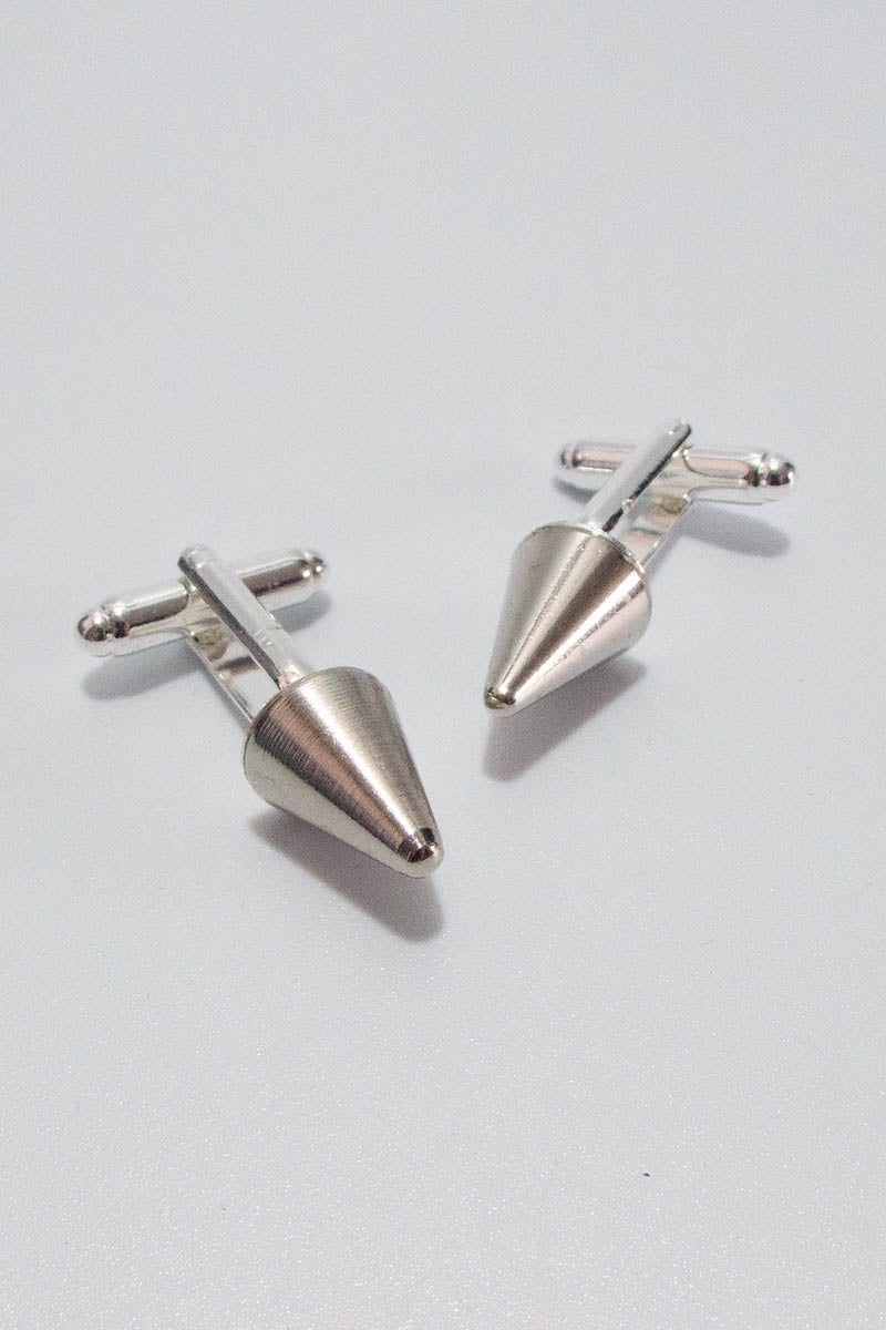 Cufflinks w/ Cone Spikes