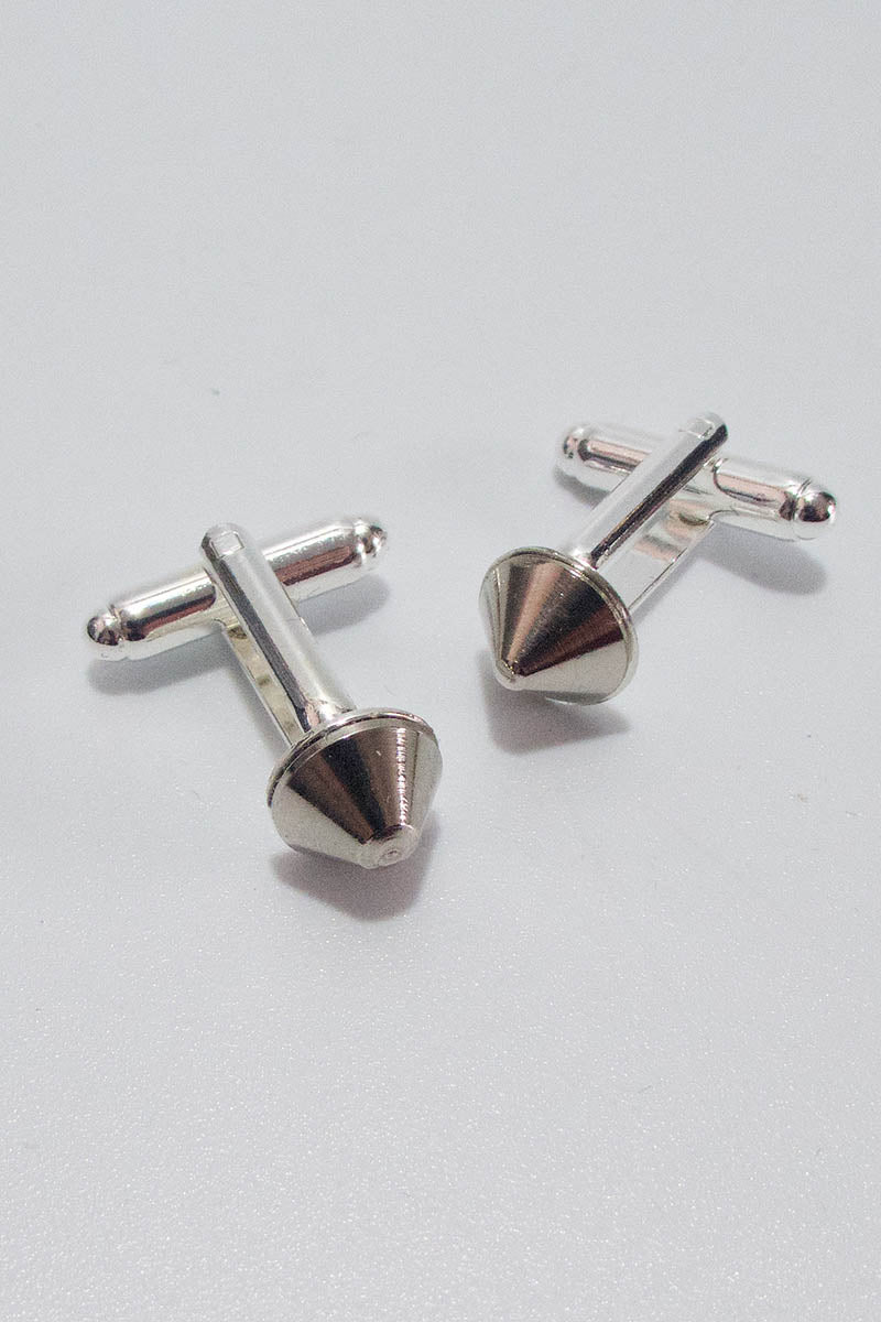 Cufflinks w/ Mini Cone Spikes