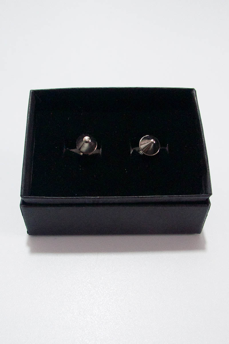 Cufflinks w/ Mini Cone Spikes