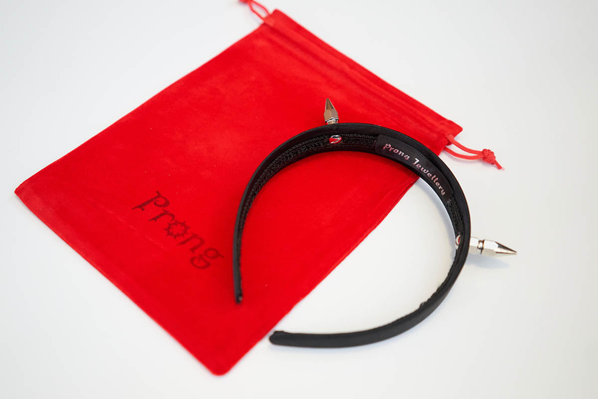 Hairband with Large Dog Spike
