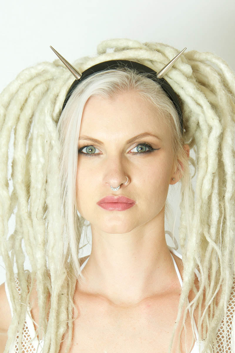 Hairband with XL Cone Spikes