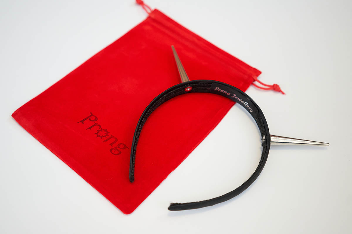 Hairband with XL Cone Spikes