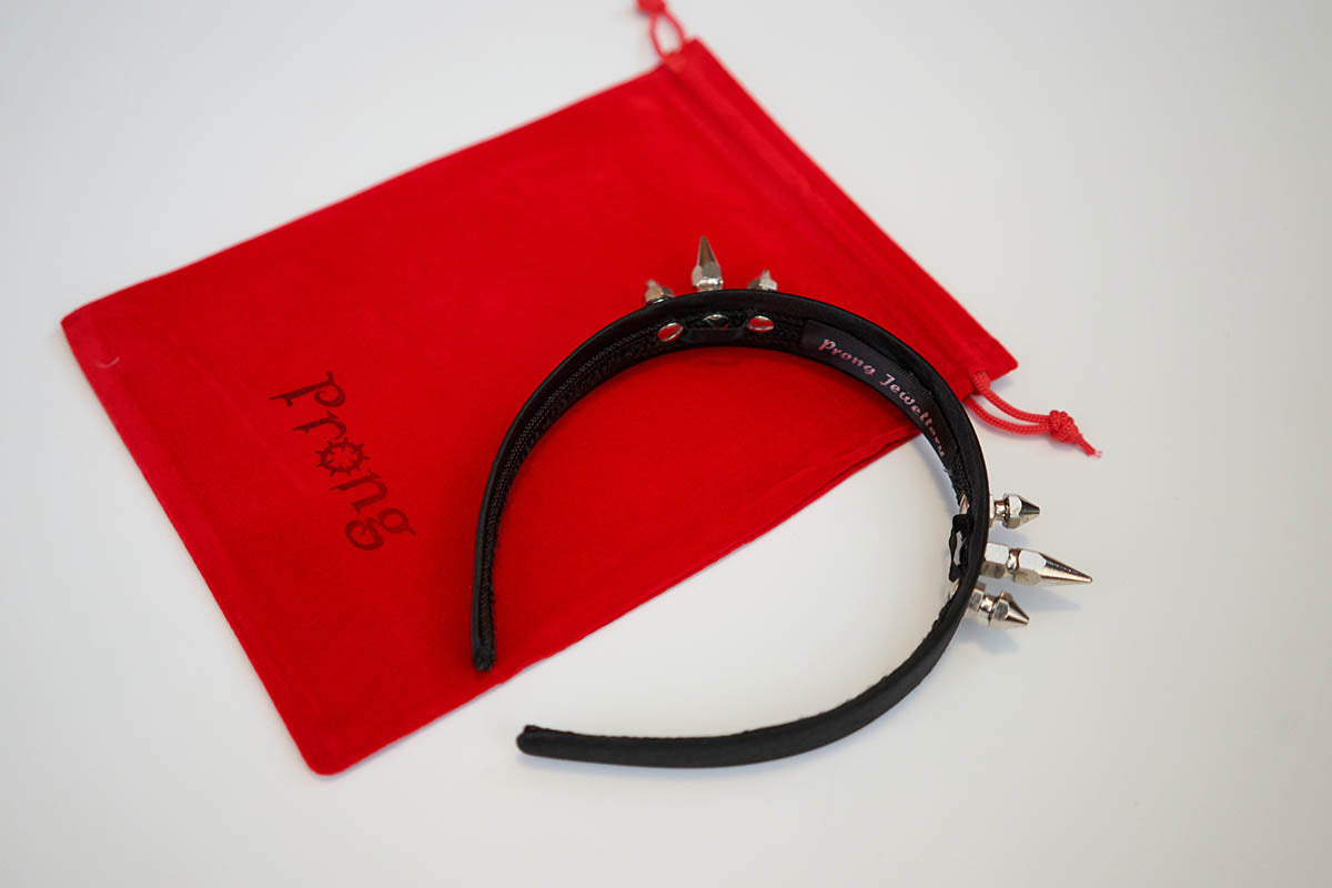 Hairband with Triple Spike Horns