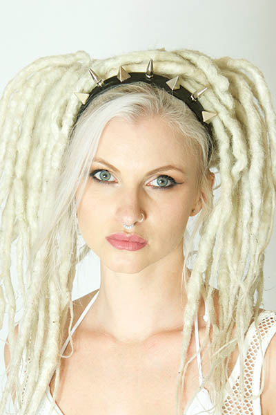 Small Pyramid and Hex Hairband