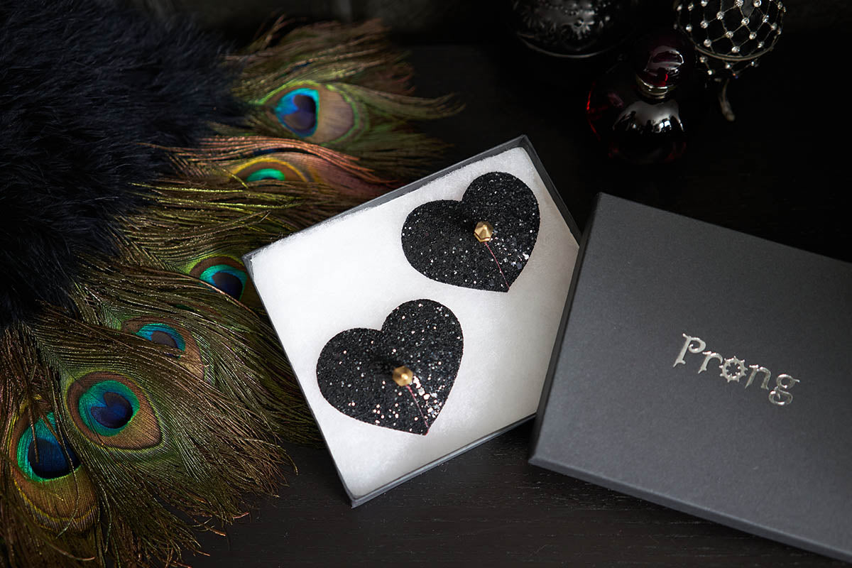 Heart Nipple Covers with Spike