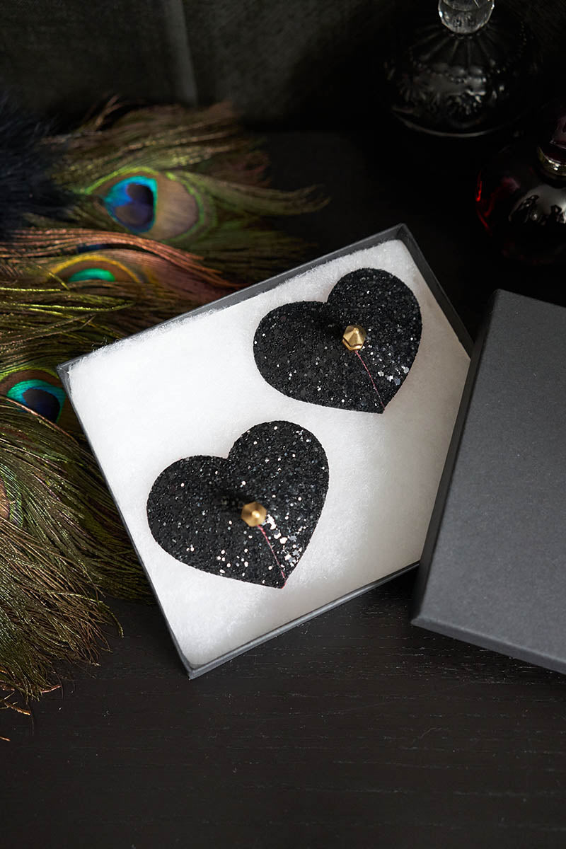 Heart Nipple Covers with Spike