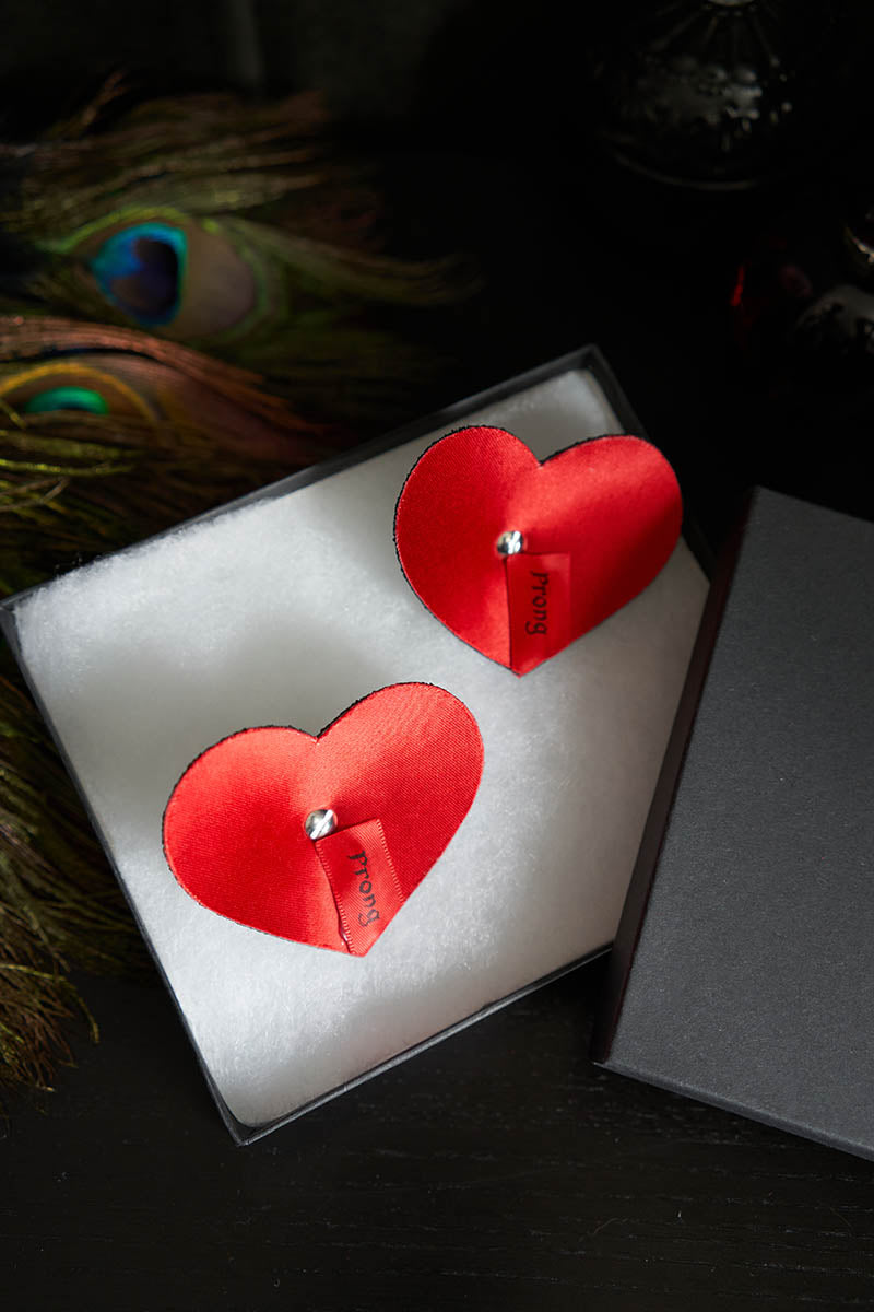 Heart Nipple Covers with Spike