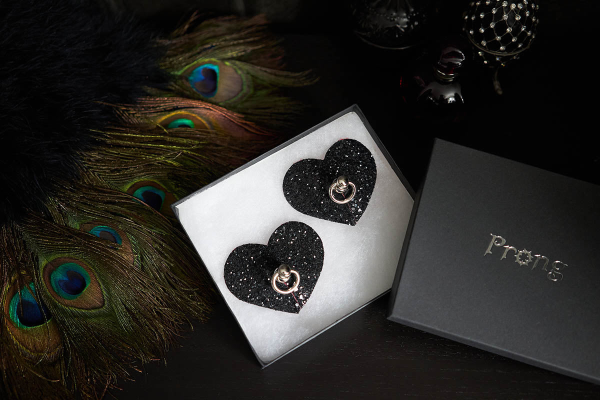 Heart Nipple Covers w/ rings