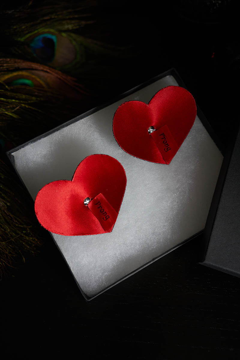 Heart Nipple Covers w/ rings