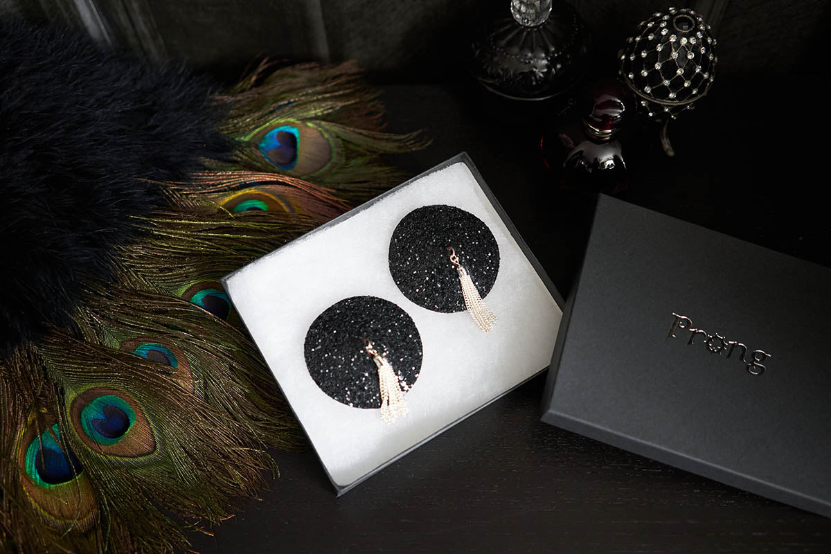 Nipple Covers w/ Chain Tassels