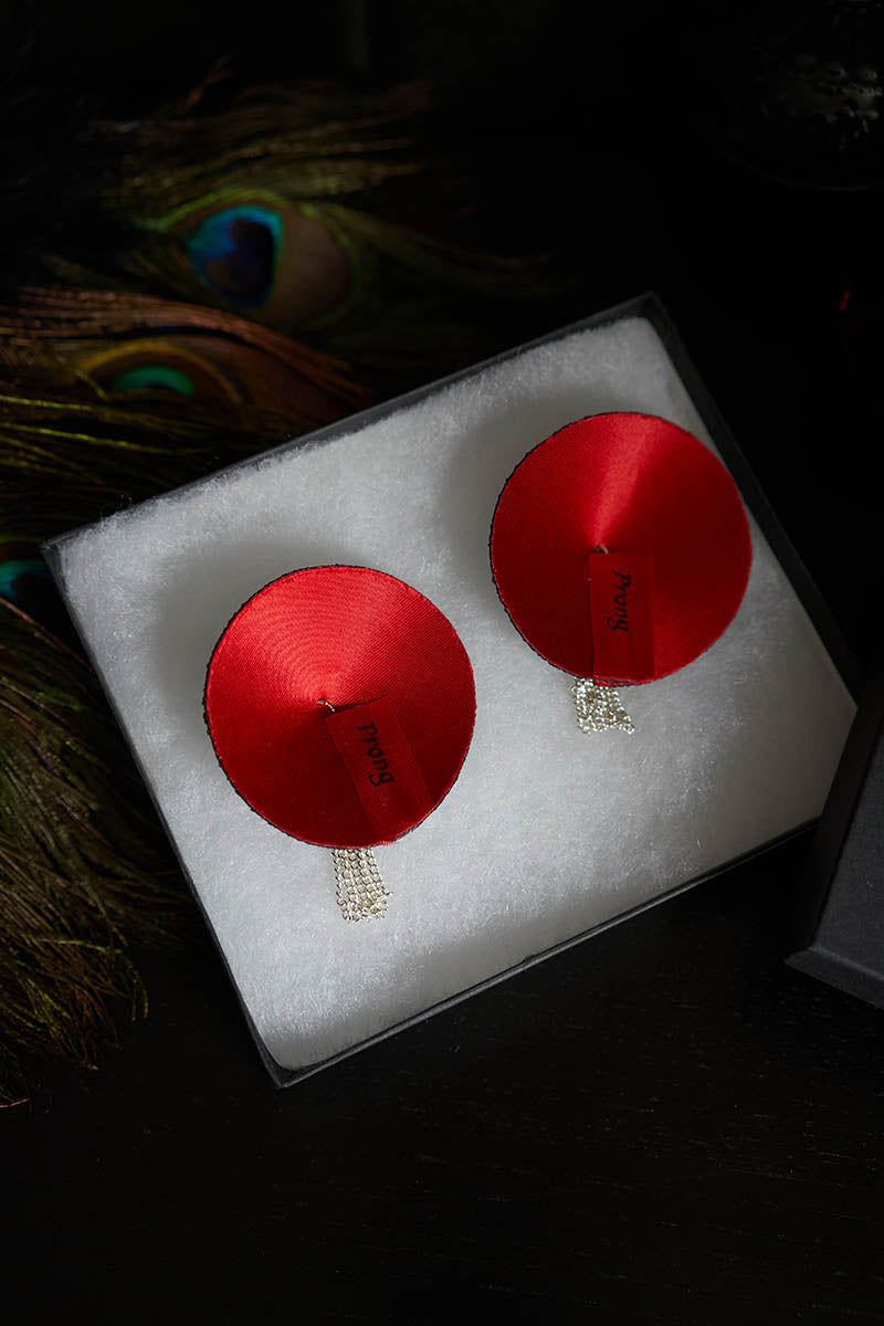 Nipple Covers w/ Chain Tassels