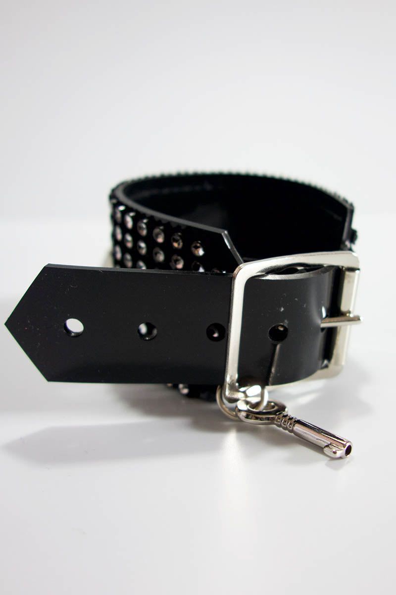 Diamante Bangle w/ Padlock