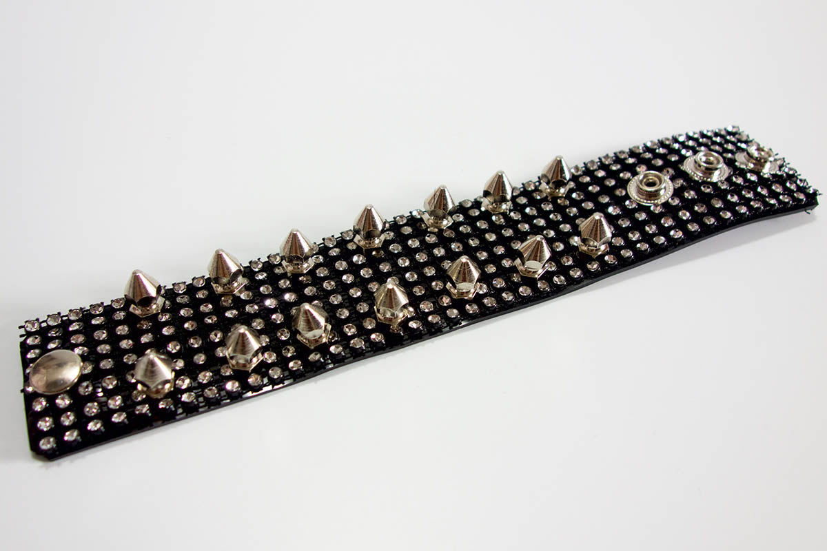 Diamante Bangle w/ Spikes