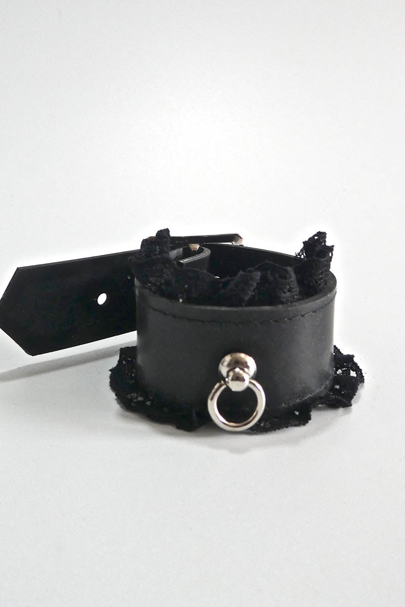 Bangle w/ Silver Ring and Lace