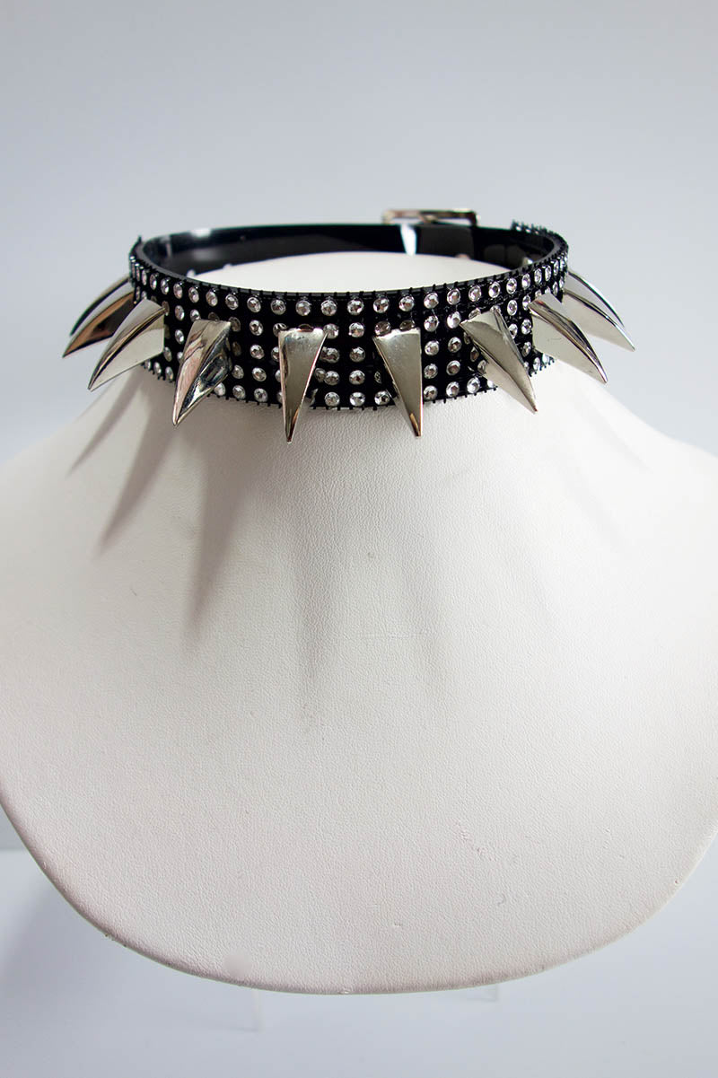 Diamante Choker with Claws