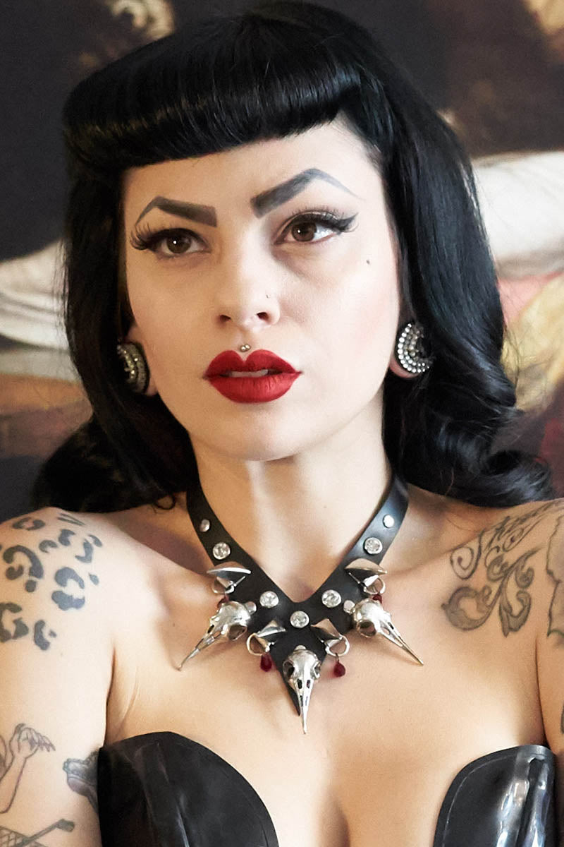 Bird Skull Necklace