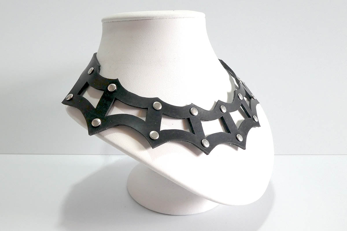 Small Cobweb Necklace