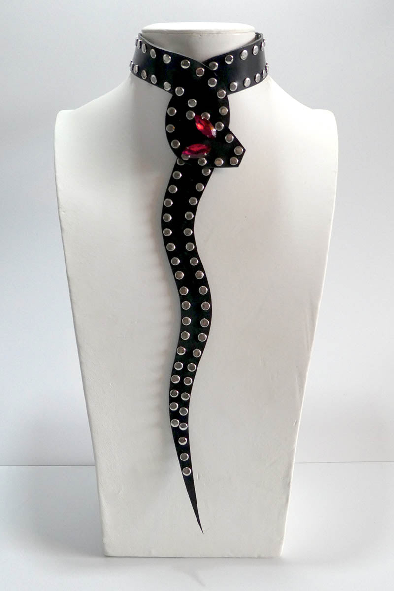 Snake Choker w/ rivets