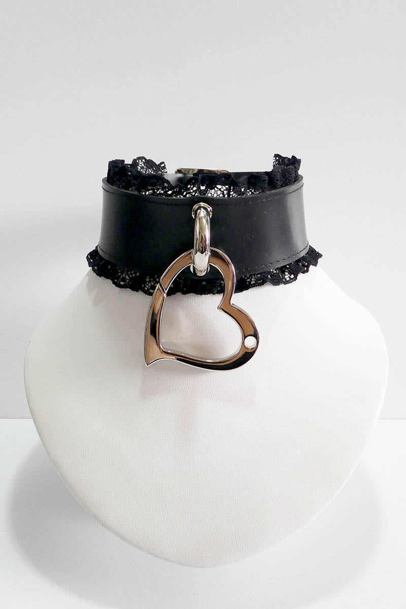 Love Trap Choker with Lace
