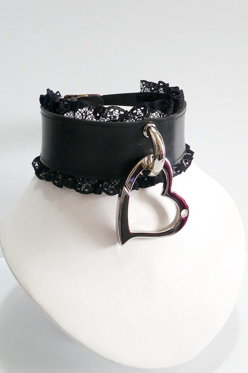 Love Trap Choker with Lace