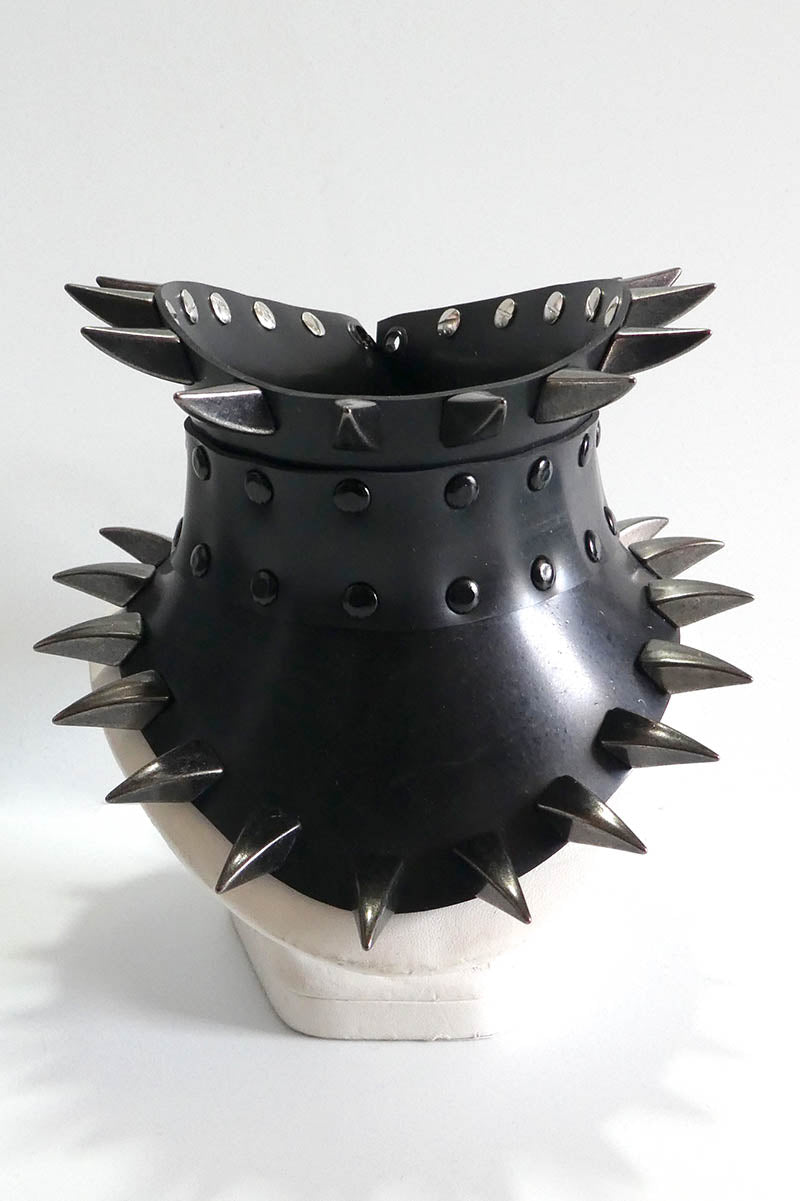 Corset Choker with Black Claws