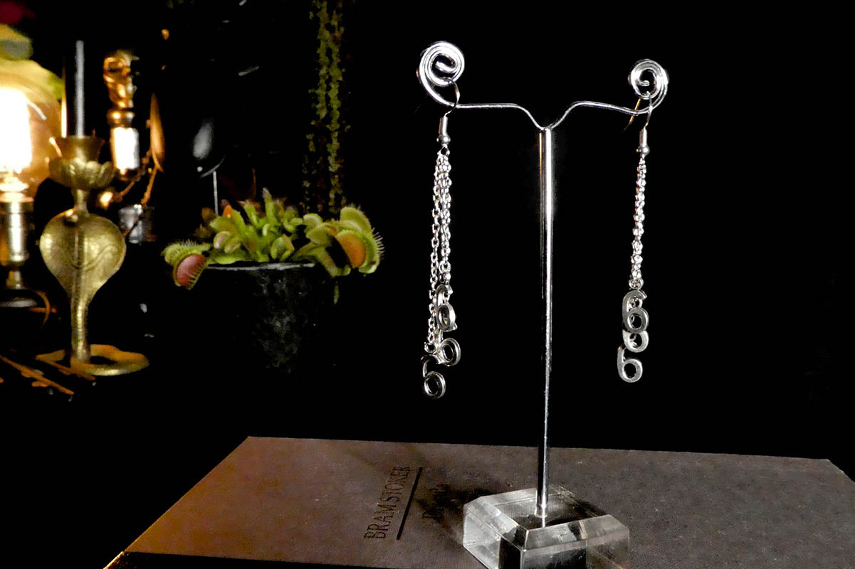 666 Earrings