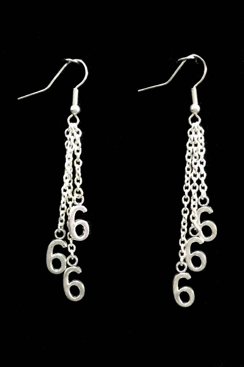 666 Earrings