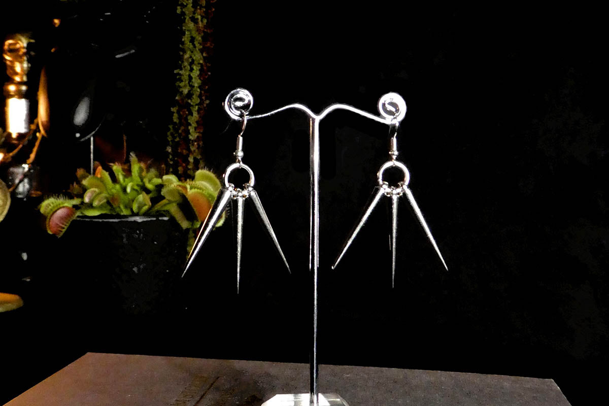 Spike Drop Earrings
