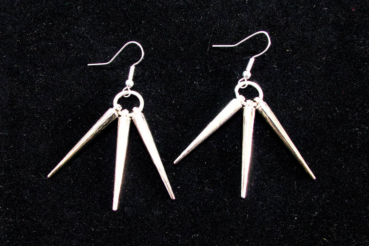 Spike Drop Earrings