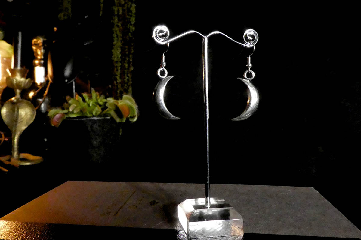 Chunky Moon Earrings