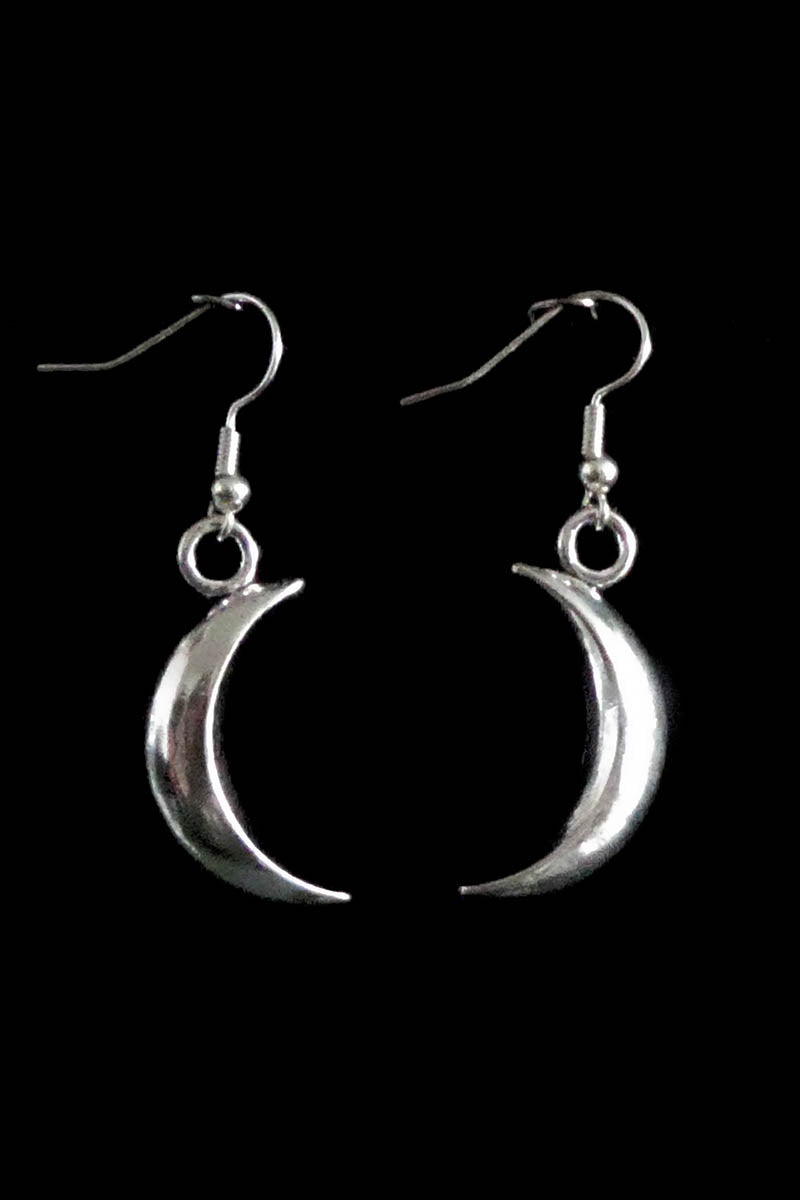 Chunky Moon Earrings