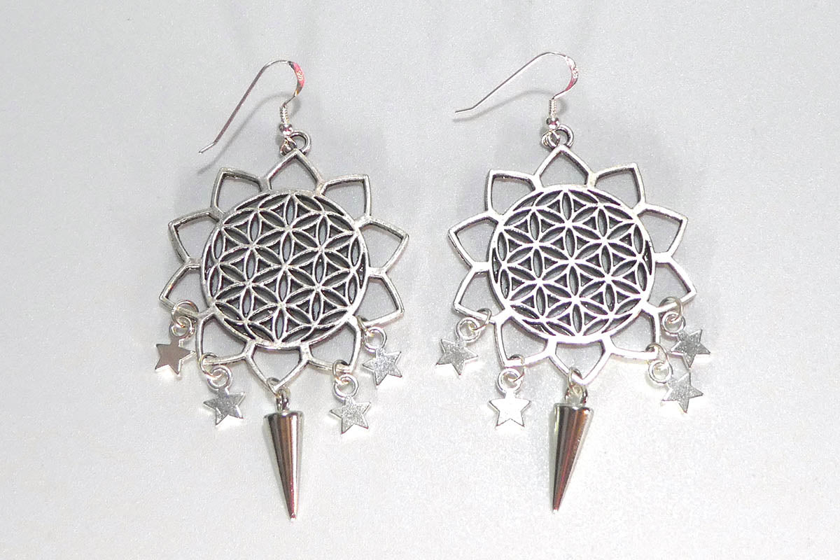 Flower of Life with Stars