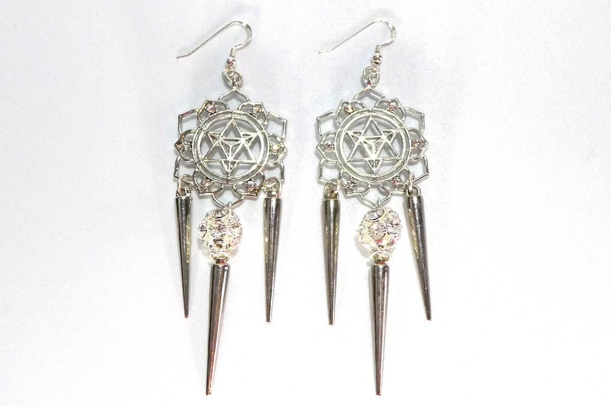 Diamante Merkaba with Spikes