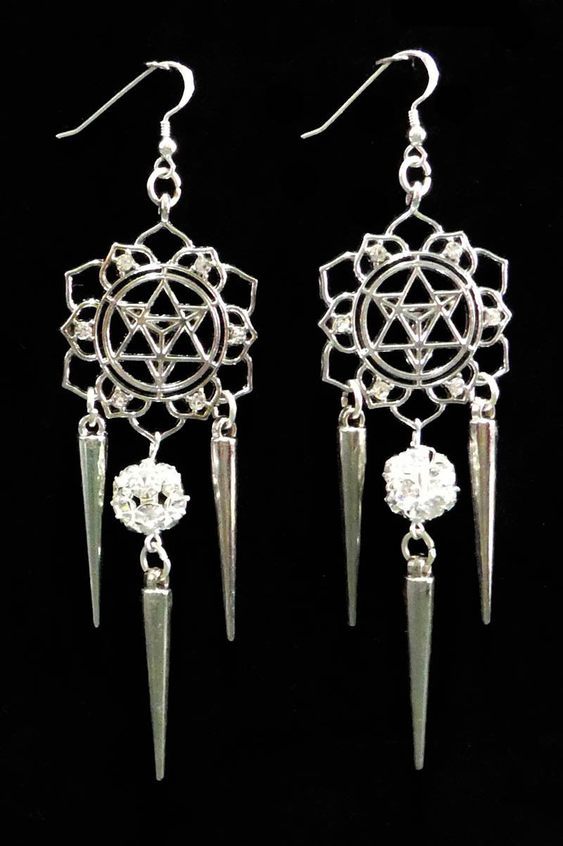 Diamante Merkaba with Spikes