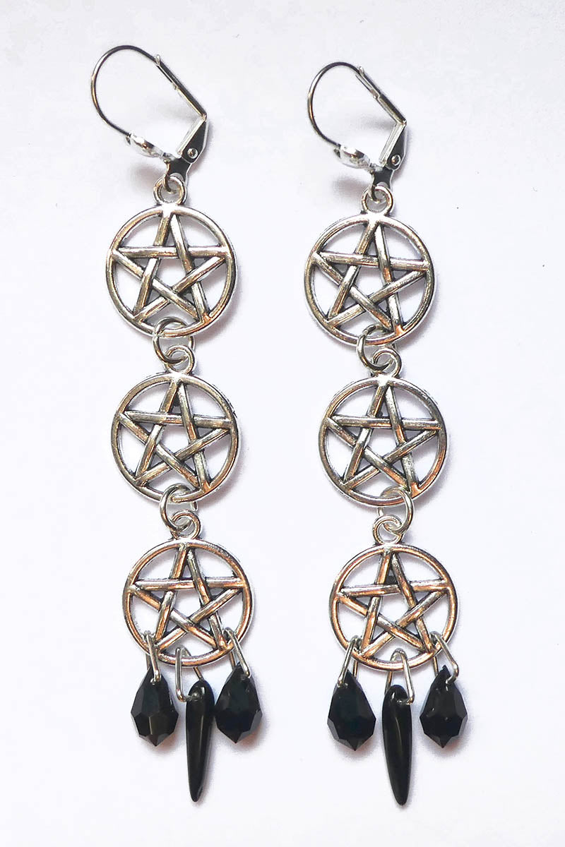 Triple Pentagrams in Silver