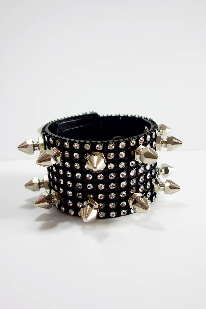 Diamante Bangle w/ Spikes