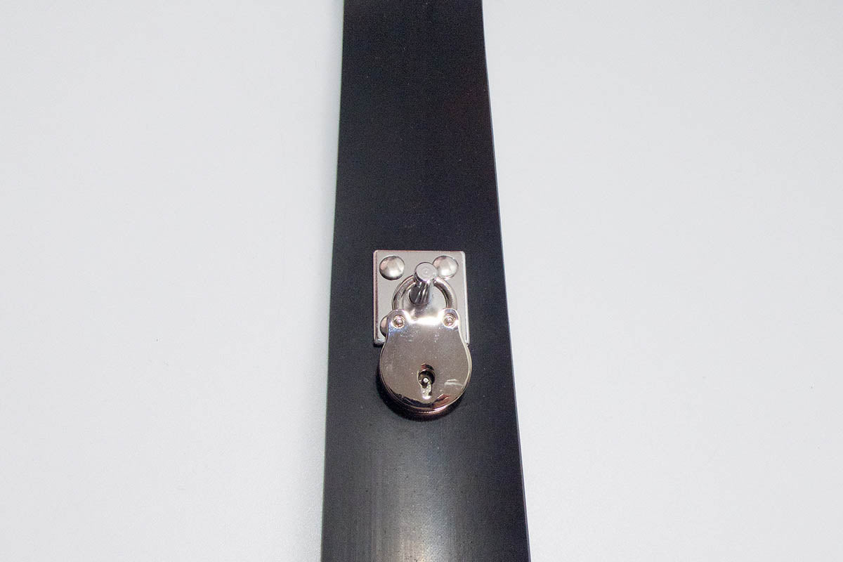 Skinny Tie with Padlock