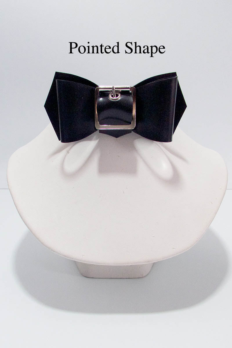 Rubber Bow Tie w/ Buckle